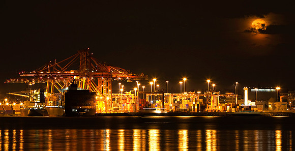Industrial Moonrise