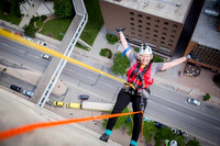 Rope for Hope fundraiser for Make-a-Wish foundation