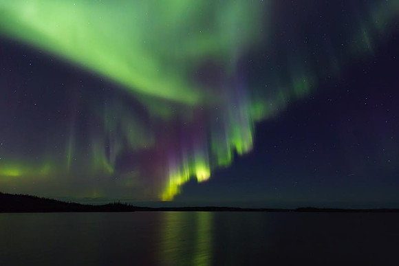 Yellowknife NWT Aurora Borealis fall 2016