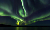 Yellowknife NWT Aurora Borealis fall 2016