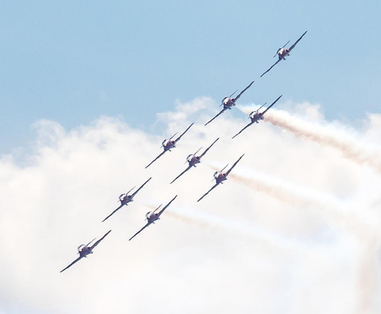 London air show from my balcony!