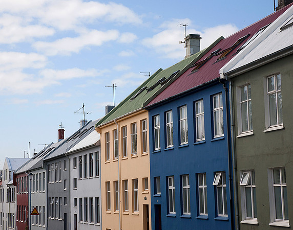 City Street Reykjavik