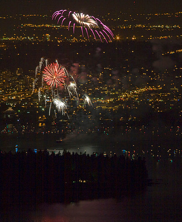 Celebration of Light - from Cypress lookout