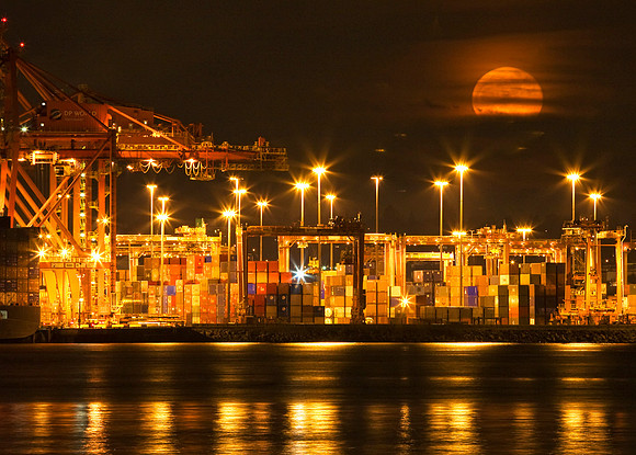 Industrial Moonrise