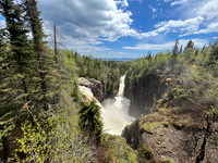 Rainbow Falls stop on the way home